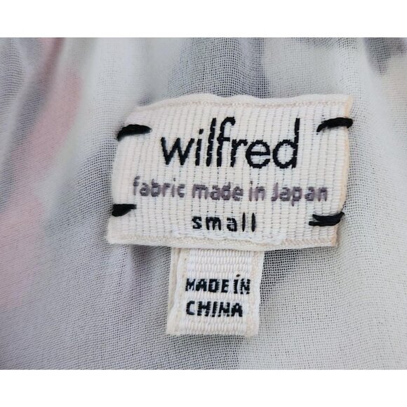 Aritzia Wilfred Abstract Floral Sabine Sleeveless Dress Size S - Picture 3 of 4